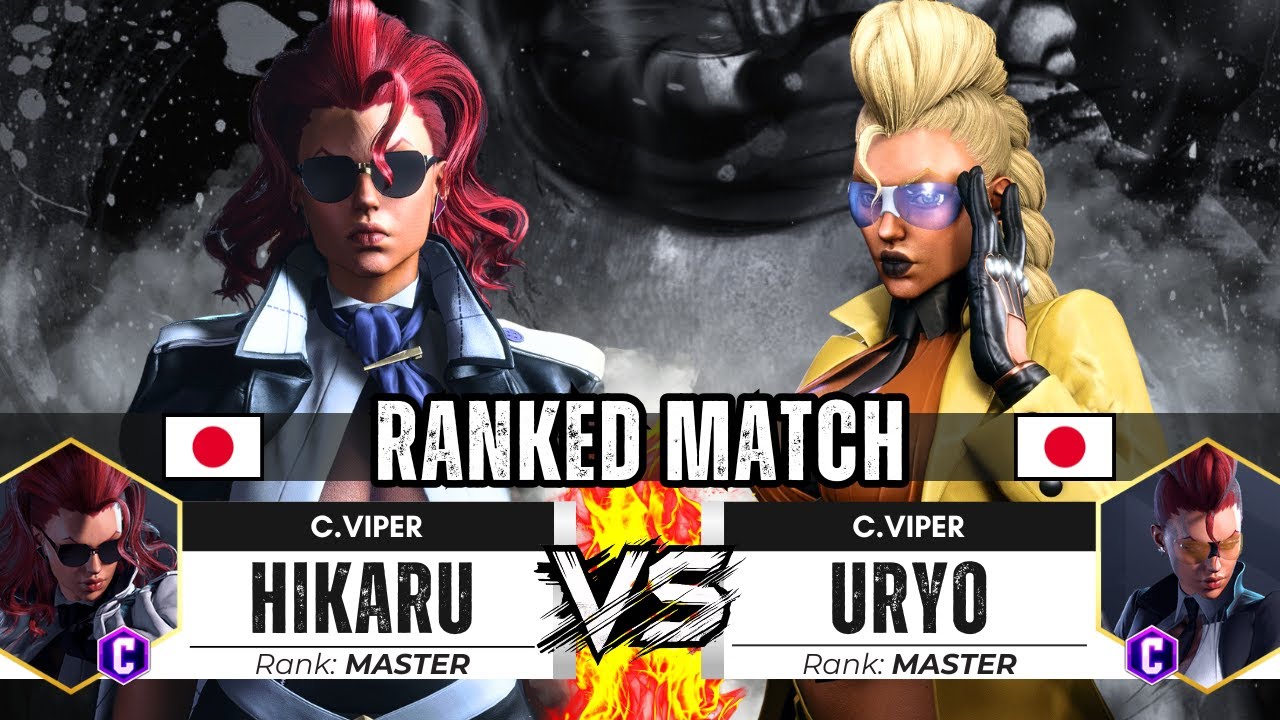 SF6 ▰ HIKARU (C.Viper) vs URYO (C.Viper) INSANE COMBOS! ▰ Street Fighter 6