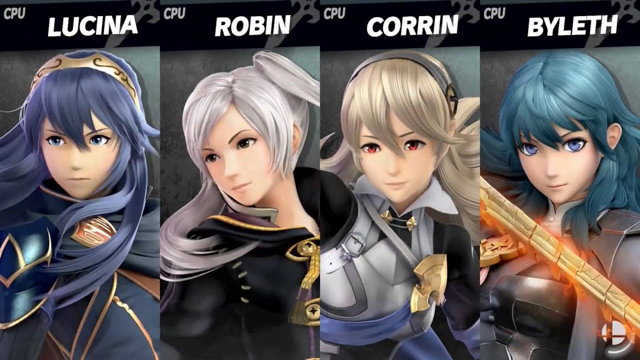 Super Smash Bros. Ultimate - Female Fire Emblem Fighters