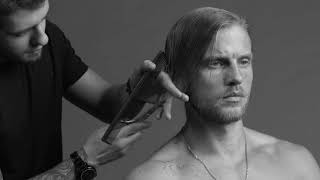 How To Swept Back Texture The Sweep Mens Cut & Style Technique