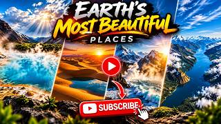 Earth’s Most Beautiful Places That Look Unreal 🌍✨ | 4K Nature Escape