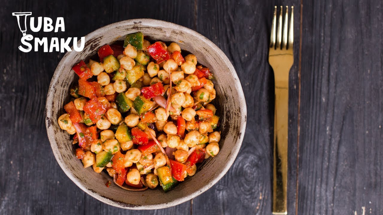 SAŁATKA z ciecierzycy - przepis z Bliskiego Wschodu | Pascal Brodnicki