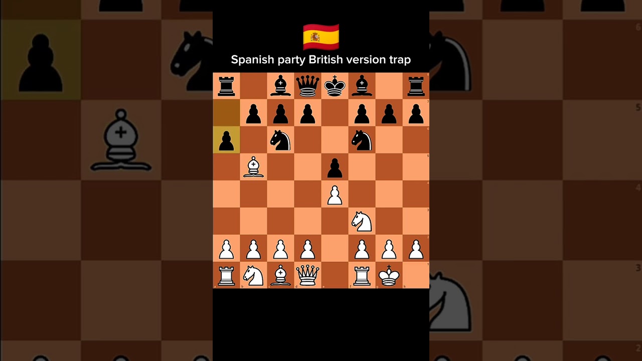 Trap in the Spanish party British style save