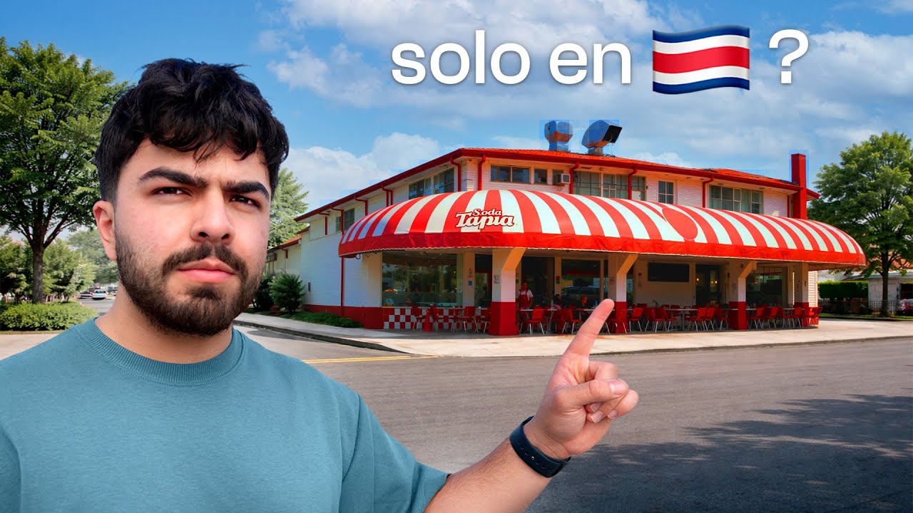 Visité los Restaurantes que son ÚNICOS de Costa Rica 🇨🇷🥪 | Las “Sodas”