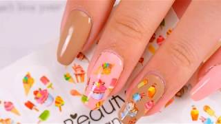 Summer Design Unicorn Water Decals Review By Beautybigbang
