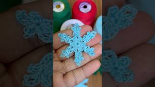 Tutorial here 👆 Easy Crochet Snowflake Tutorial – Perfect for Christmas & Winter Decorations