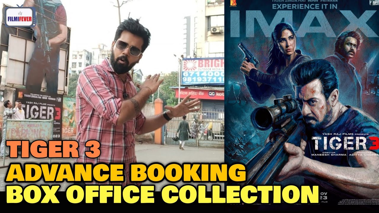 Tiger 3 ADVANCE BOOKING Box Office Collection | 1 Day To Go | Can Salman Khan Break SRK's Record?