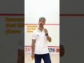 An athlete’s hardest test 🏆 #sport #athlete #coach #tournament #squash #player #bts #training