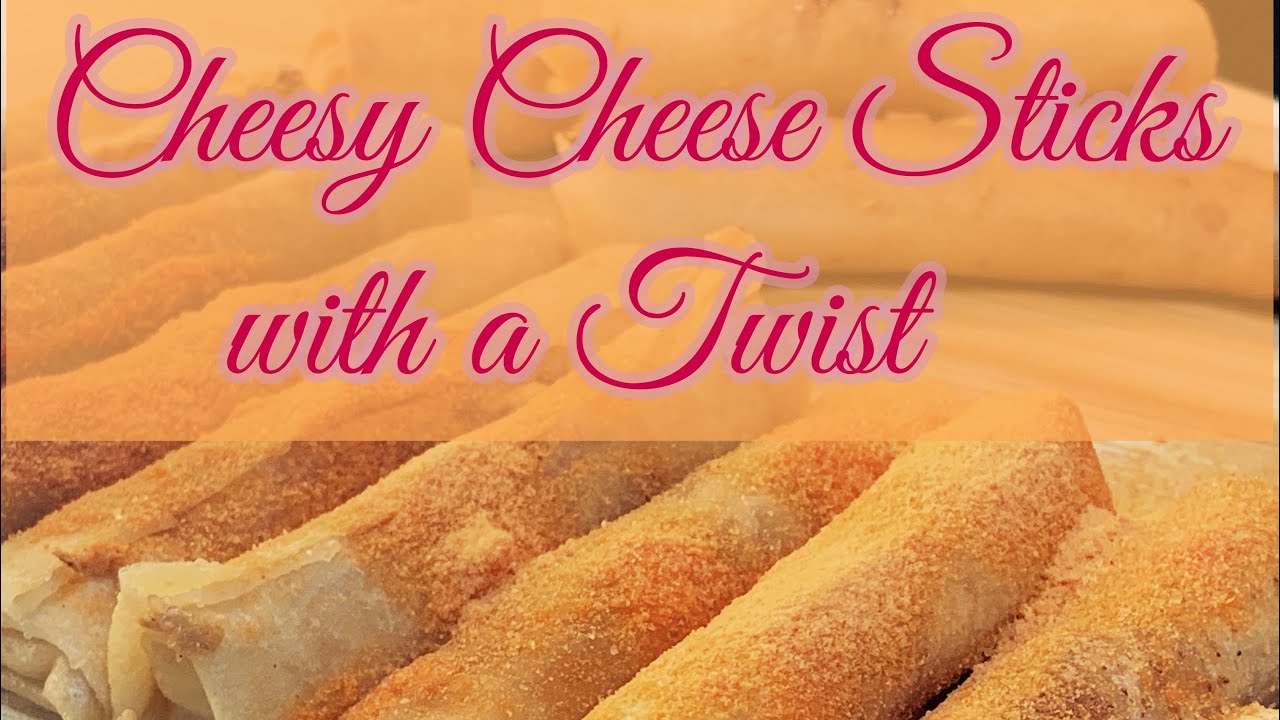 Cheesy Cheese Sticks with a Twist Snacks YouTube