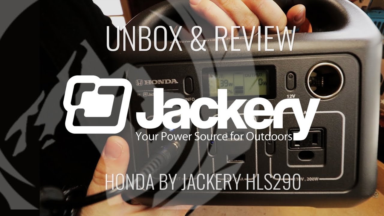 Honda by Jackery HLS290 Portable Power Solar Generator | Unbox & First Impressions