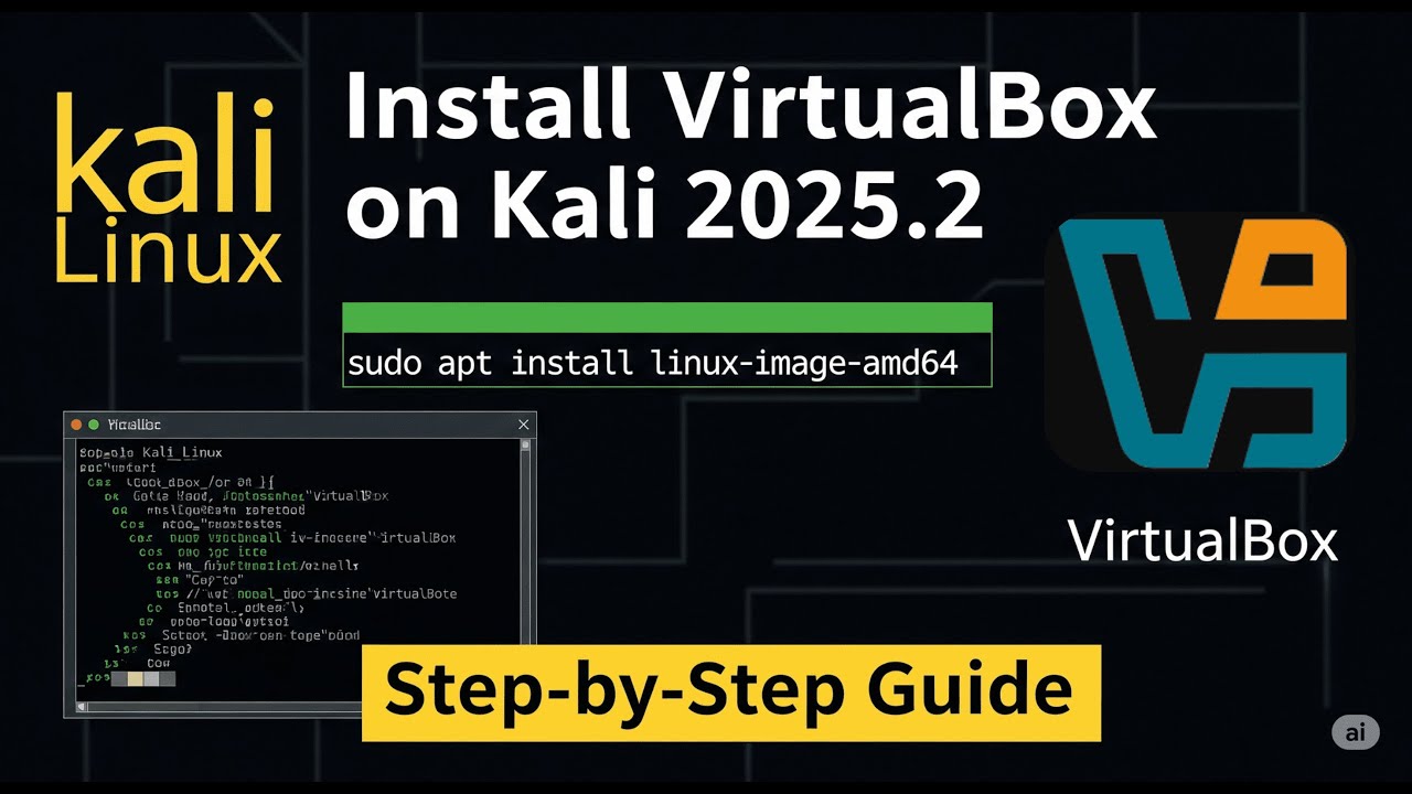How to Install VirtualBox in Kali Linux 2025.2 (Easy & Fast Method ...