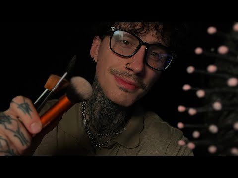 ASMR Shy Nerd Loves Your Makeup & Hair(part 2)