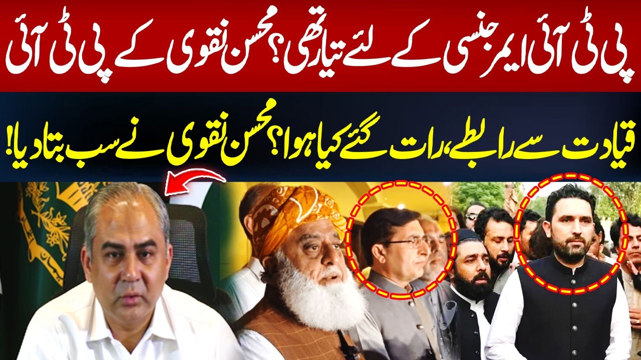PTI Agreed for Emergency ? Mohsin Naqvi Reveals Late-Night Contacts| Hum News | Pakistan