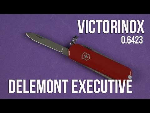 Распаковка Victorinox Delemont Executive 81 (0.6423)