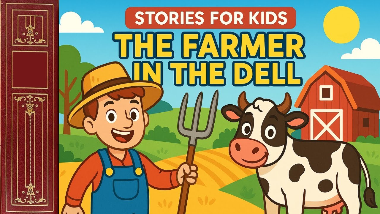 The Farmer in the Dell 🚜🧀 | Classic Nursery Rhyme for Kids
