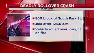One dead in early morning crash on South Park Street, Madison Police say