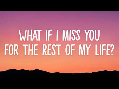 Janine Berdin - What if I miss you for the rest of my life? (Lyrics)