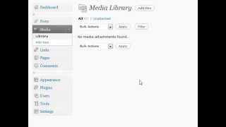 WordPress tutorial for beginners step by step 22   Media Library