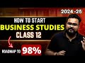 Business studies class 12 roadmap  how to study business studies  gaurav jain