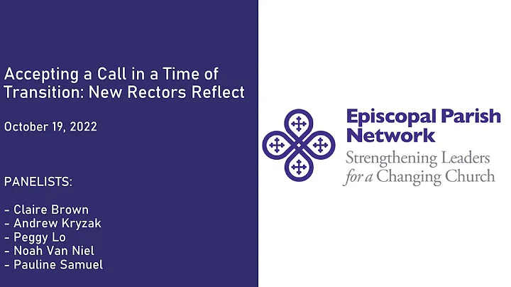 Accepting a Call in a Time of Transition: New Rect...