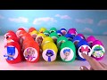 30 Play Doh Surprise Eggs PJ Masks and Paw Patrol