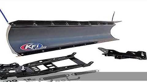 KFI 72" UTV Pro-Poly Blade Snow Plow Kit for Polaris Ranger 1000 XP/EPS/Premium (18-22)