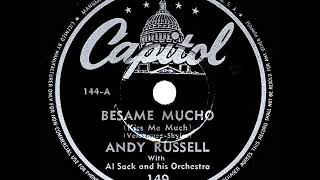Watch Andy Russell Besame Mucho video