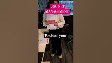 Your cheat code to crack UGC NET Management… 👀