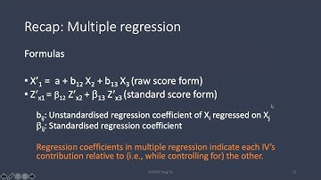 Lecture 9 Hypothesis Testing 4: Multiple regression