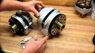 200 amp CS144 Dual Rectifier Alternator Chevy Suburban High Output Alternator