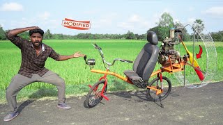Making Propeller Cycle | இவ்ளோ வேகம் போகுமா.!  Without Chain | Mr.village vaathi