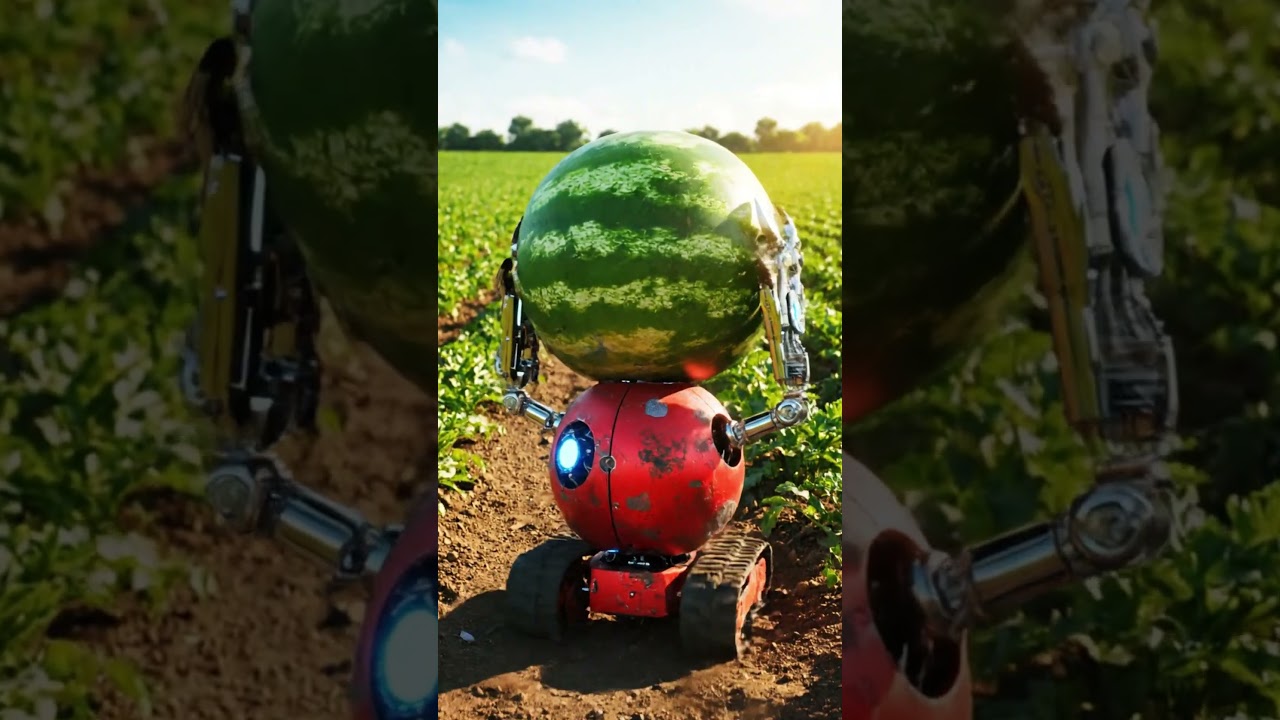 Farm Tech Robot is carrying