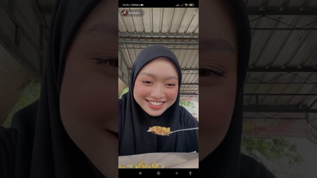 Live Farah!! Farah Blushing Hafiz Masuk Dalam Live