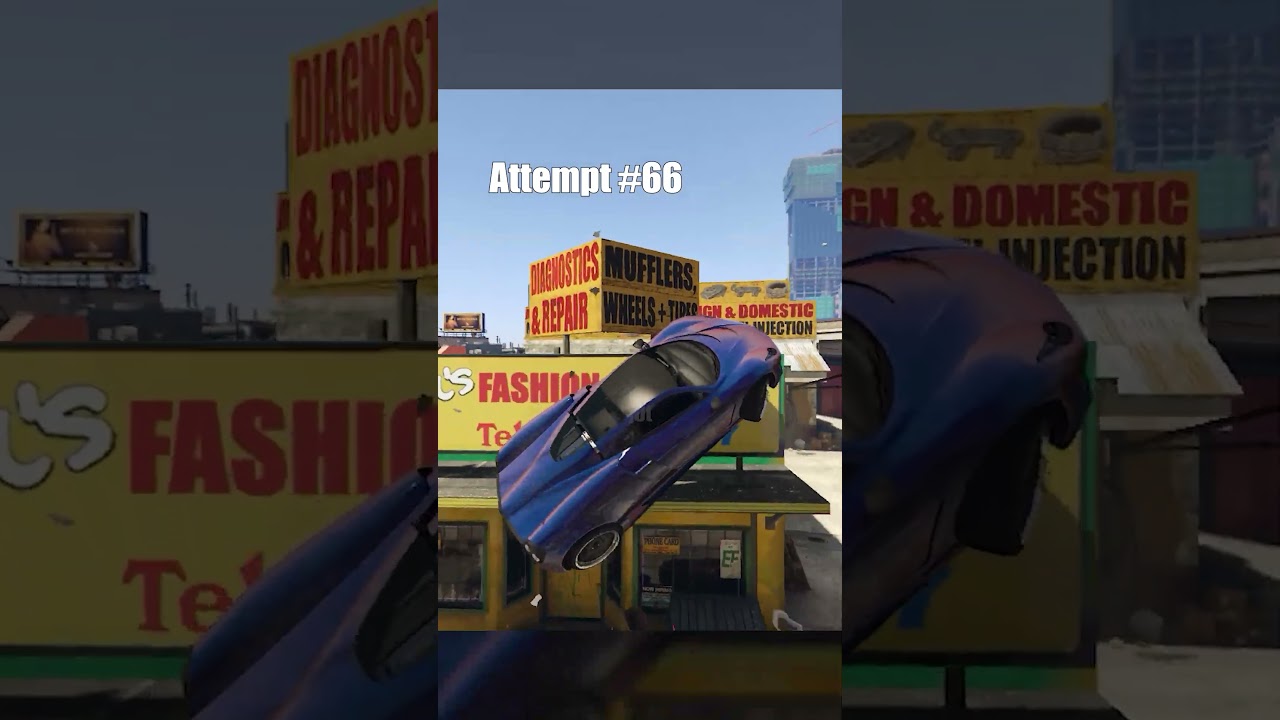 STUNT JUMPS in GTA V PT.113 