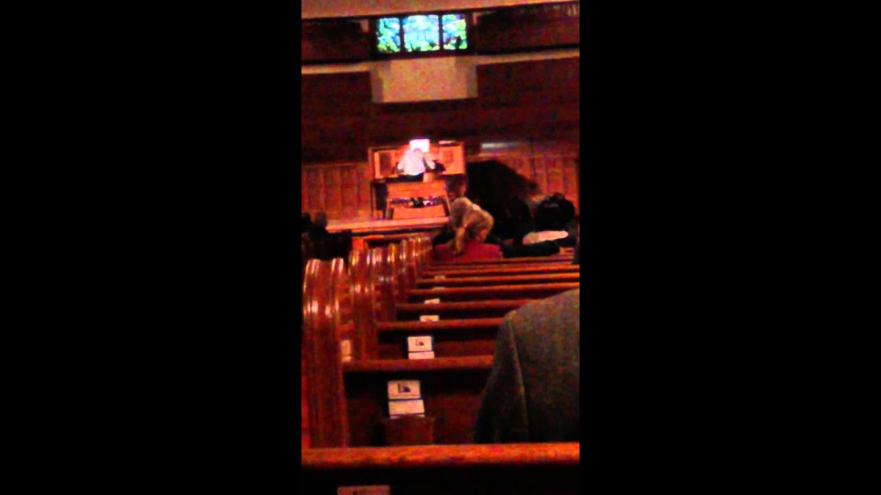 Thomas Mellan doing Cesar Franck's "Choral en si mineur"