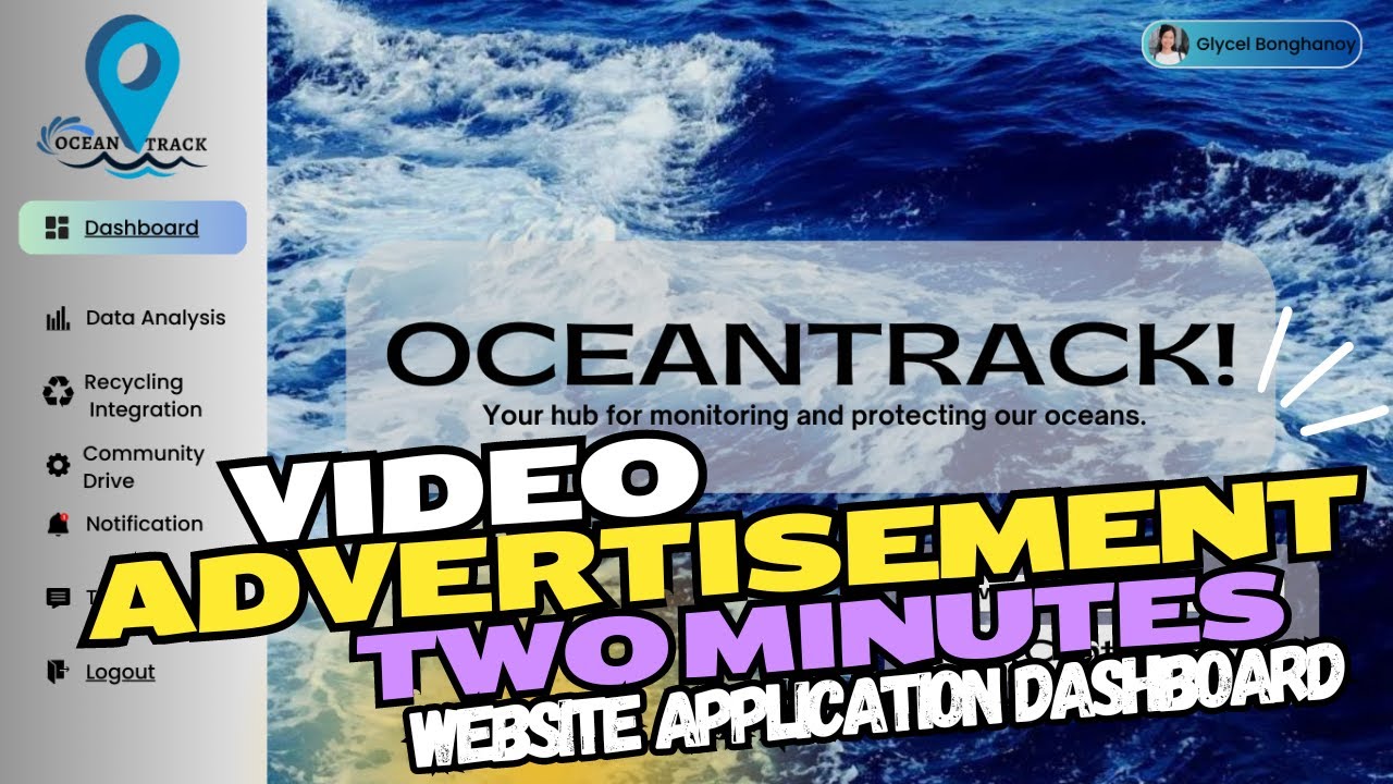 OCEANTRACK WEBSITE APPLICATION | ECOWAVE INNOVATORS | 2 mins Video Advertisement  | TECHNO