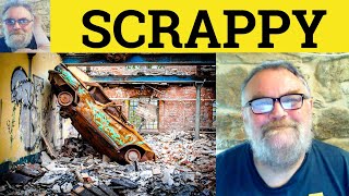 😎 Scrappy Meaning - Scrappy Defined - Scrappy Definition - Scrappy Examples - Scrappy