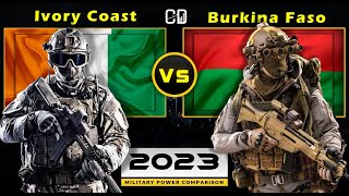 Côte d’Ivoire vs Burkina Faso : Comparaison de la puissance militaire 2023