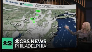 Warmer Monday and Tuesday in Philadelphia region