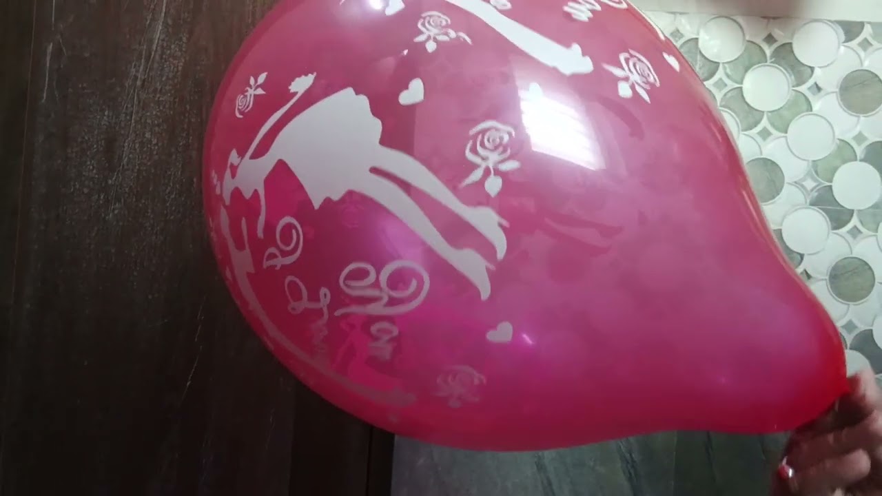ASMR Blowing and deflating a I 💕 you balloon for New Year 2026 celebration. Please subscribe for 🎈🎈🎈