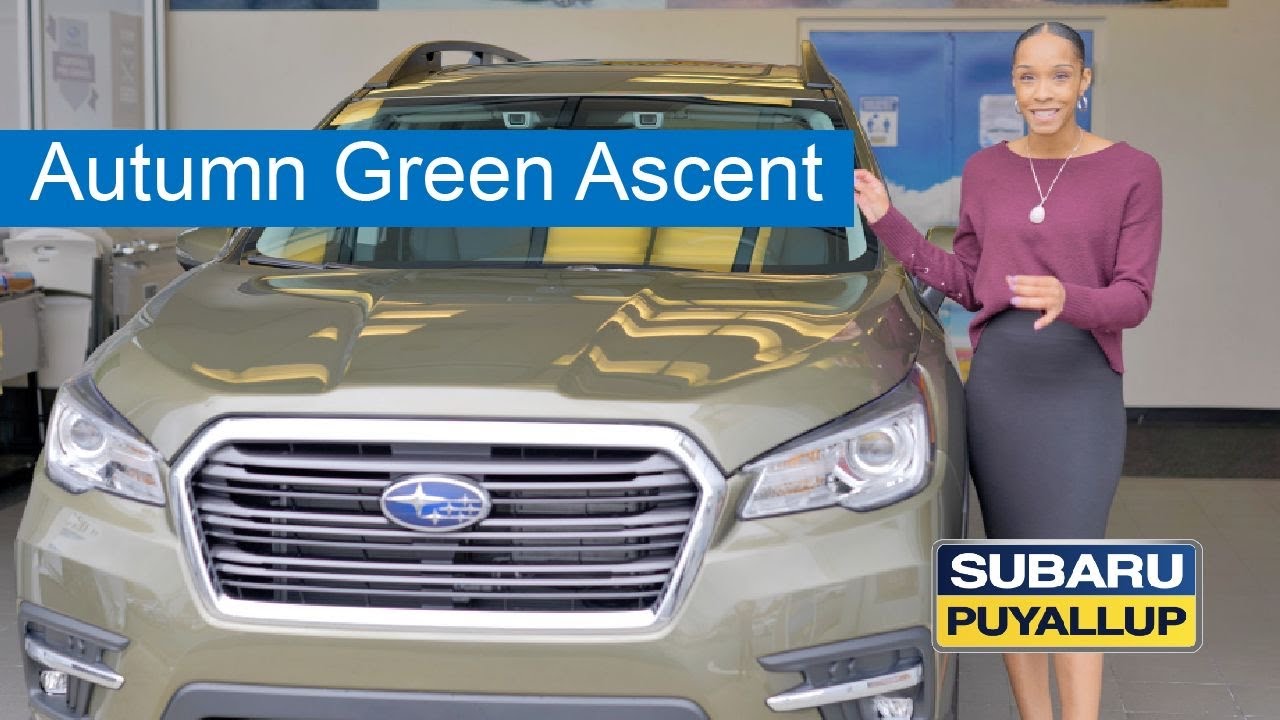 Autumn Green Metallic Subaru Ascent
