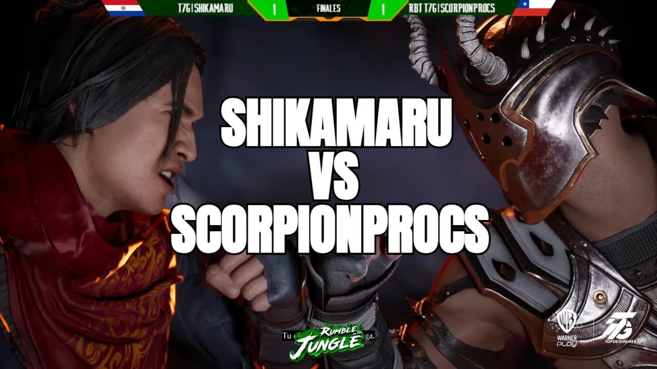 MK1: SCORPIONPROCS VS SHIKAMARU | SCORPION VS HAVIK FINALS Rumble in the Jungle Sur