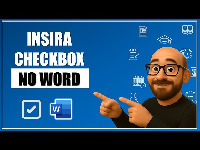 Como Inserir CheckBox no Microsoft Word - YouTube
