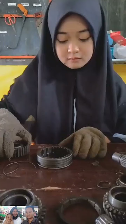 calon mekanik cantik #mekanik #cantik