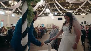 Space Coast Wedding Ceremony Film Becca John at Ever After Farms