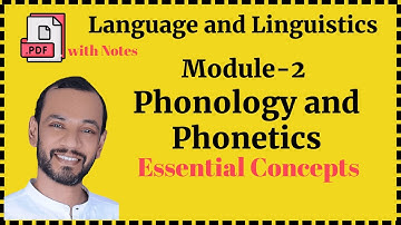 Essential Points on Phonology and Phonetics| Language and Linguistics | Calicut| 5th Sem BA English