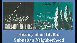Stan Hywet Gilde Presentation: Beautiful Fairlawn Heights
