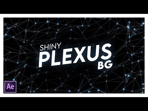 Plexus Backgrounds in After Effects | After Effects Tutorial