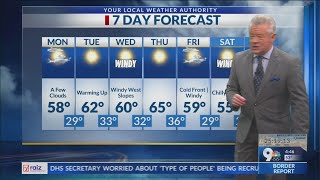 Warmer temps on way to El Paso area