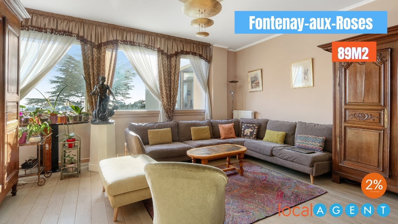 Fontenay-aux-Roses | 89m2 proche des commerces de la rue Boucicaut ⭐️