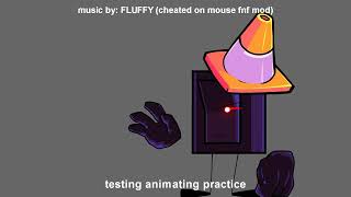 testing animate tween practice in Adobe Animate